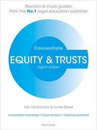 Produktbild: Street, A: Equity and Trusts Concentrate