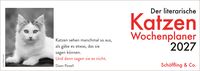 Produktbild: Der literarische Katzen Wochenplaner 2027