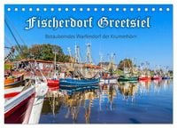 Produktbild: Fischerdorf Greetsiel (Tischkalender 2026 DIN A5 quer), CALVENDO Monatskalender