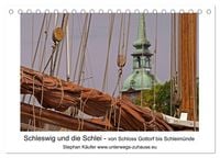 Produktbild: Schleswig und die Schlei - von Schloss Gottorf bis Schleim&uuml;nde (Tischkalender 2026 DIN A5 quer), CALVENDO Monatskalender