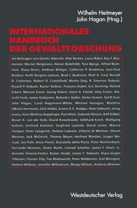Produktbild: Internationales Handbuch der Gewaltforschung