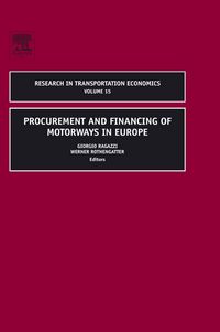 Produktbild: Procurement and Financing of Motorways in Europe