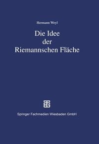 Produktbild: Die Idee der Riemannschen Fl&auml;che