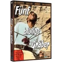 Produktbild: 5 blutige Gr&auml;ber - Mediabook - Cover A - Uncut - Limited Edition auf 500 St&uuml;ck (+ DVD)