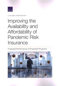 Produktbild: Improving the Availability and Affordability of Pandemic Risk Insurance