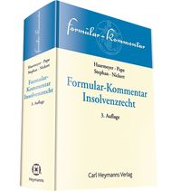 Produktbild: Formularbuch Insolvenzrecht