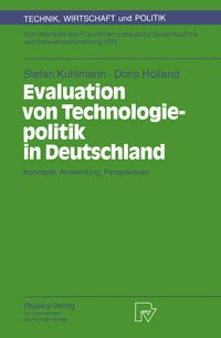 Produktbild: Evaluation von Technologiepolitik in Deutschland