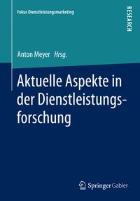 Produktbild: Aktuelle Aspekte in der Dienstleistungsforschung