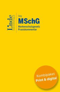 Produktbild: MSchG | Markenschutzgesetz (Kombi Print&digital)