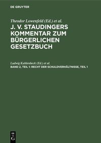 Produktbild: Recht der Schuldverh&auml;ltnisse, Teil 1