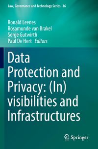 Produktbild: Data Protection and Privacy: (In)visibilities and Infrastructures