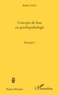 Produktbild: Concepts de base en psychopathologie