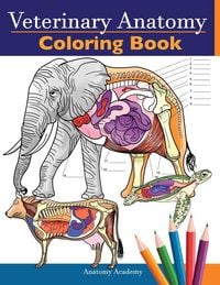 Produktbild: Veterinary Anatomy Coloring Book