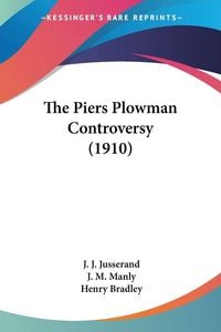 Produktbild: The Piers Plowman Controversy (1910)