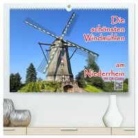 Produktbild: Die sch&ouml;nsten Windm&uuml;hlen am Niederrhein (hochwertiger Premium Wandkalender 2027 DIN A2 quer), Kunstdruck in Hochglanz