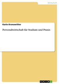Produktbild: Personalwirtschaft f&uuml;r Studium und Praxis