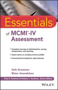 Produktbild: Essentials of MCMI-IV Assessment