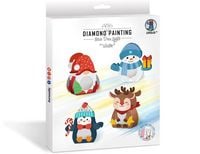 Produktbild: URSUS Kinder-Bastelsets Diamond Painting Mini Deco Lights Winter