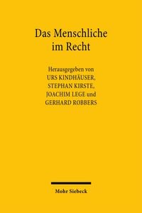 Produktbild: Das Menschliche im Recht
