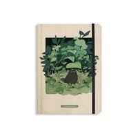 Produktbild: Matabooks &ndash; Nachhaltiges A5 Notizbuch/Tagebuch/Bullet Journal/Schreibheft/Notebook aus S&uuml;&szlig;graspapier &ndash; Nari Farbe: Rainy Green (liniert)