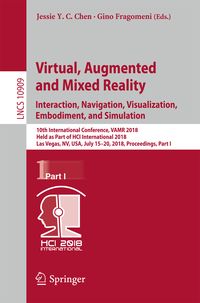 Produktbild: Virtual, Augmented and Mixed Reality: Interaction, Navigation, Visualization, Embodiment, and Simulation