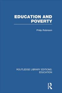 Produktbild: Robinson, P: Education and Poverty