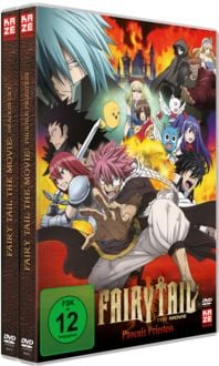 Produktbild: Fairy Tail - Die Filme 1&2 - Gesamtausgabe ohne Schuber [2 DVDs]