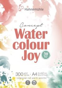 Produktbild: Hahnem&uuml;hle Concept Watercolour Joy DIN A4, 50 Bogen