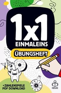 Produktbild: 1x1 Einmaleins lernen &Uuml;bungsheft - Mathematik 2./3. Klasse