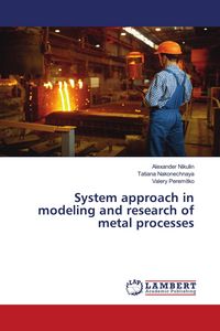 Produktbild: System approach in modeling and research of metal processes