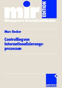 Produktbild: Controlling von Internationalisierungs-prozessen