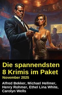 Produktbild: Die spannendsten 8 Krimis im Paket November 2025