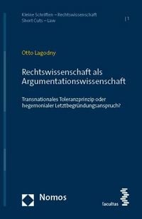 Produktbild: Rechtswissenschaft als Argumentationswissenschaft