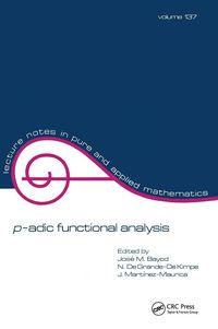 Produktbild: p-adic Function Analysis