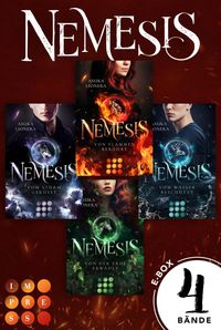 Nemesis: Alle vier Bänder der Götter-Fantasy im Sammelband von Asuka Lionera
