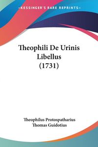 Produktbild: Theophili De Urinis Libellus (1731)