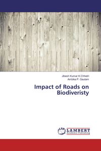 Produktbild: Impact of Roads on Biodiveristy