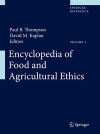 Produktbild: Encyclopedia of Food and Agricultural Ethics