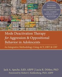 Produktbild: Mode Deactivation Therapy for Aggression and Oppositional Behavior in Adolescents