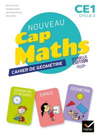 Produktbild: Nouveau Cap maths, CE1, cycle 2 : cahier de g&eacute;om&eacute;trie