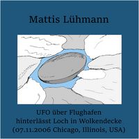 Produktbild: UFO &uuml;ber Flughafen hinterl&auml;sst Loch in Wolkendecke (07.11.2006 Chicago, Illinois, USA)