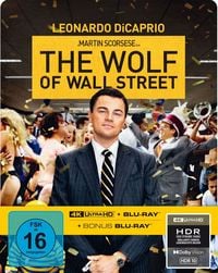 Produktbild: The Wolf of Wall Street - Limitiertes SteelBook&reg; (4K Ultra HD + Blu-ray + Bonus-Blu-ray) [2 BRs]