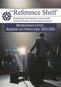 Produktbild: The Reference Shelf: Representative American Speeches, 2025-26