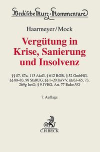 Produktbild: Verg&uuml;tung in Krise, Sanierung und Insolvenz