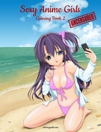 Produktbild: Sexy Anime Girls Uncensored Coloring Book for Grown-Ups 2