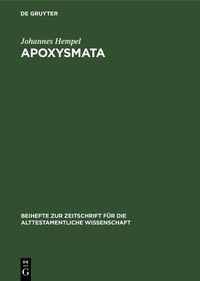 Produktbild: Apoxysmata