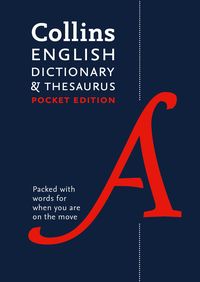 Produktbild: Collins English Dictionary and Thesaurus: Pocket Edition