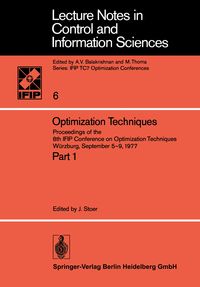 Produktbild: Optimization Techniques