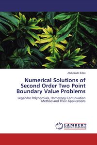 Produktbild: Numerical Solutions of Second Order Two Point Boundary Value Problems