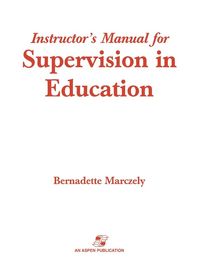 Produktbild: Supervision in Education
